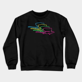 Dragon 80s Neon Crewneck Sweatshirt